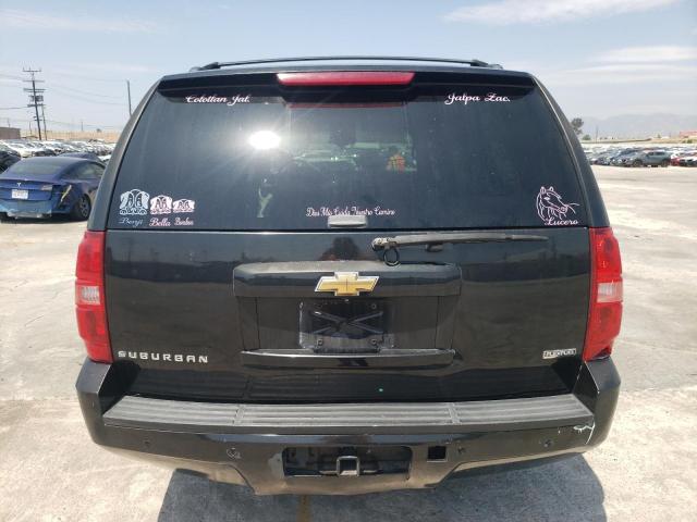 3GNFC16017G292348 - 2007 CHEVROLET SUBURBAN C1500 BLACK photo 6