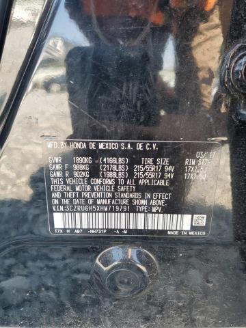 3CZRU6H5XHM719791 - 2017 HONDA HR-V EX BLACK photo 13