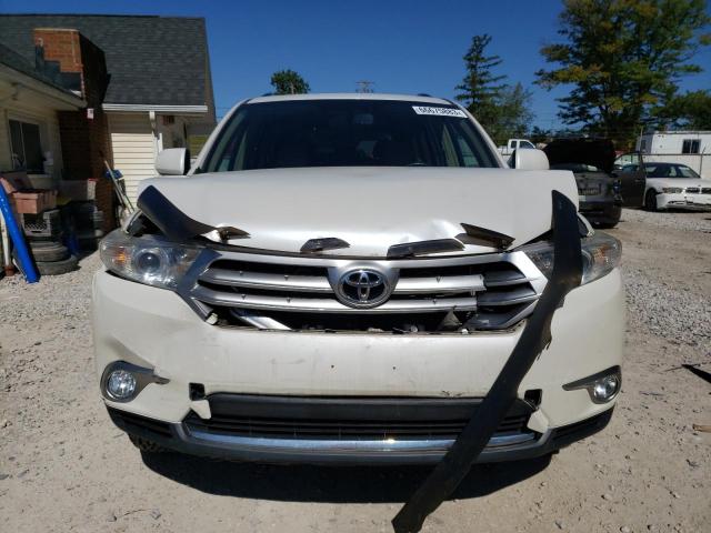 5TDBK3EH8DS225224 - 2013 TOYOTA HIGHLANDER BASE WHITE photo 5