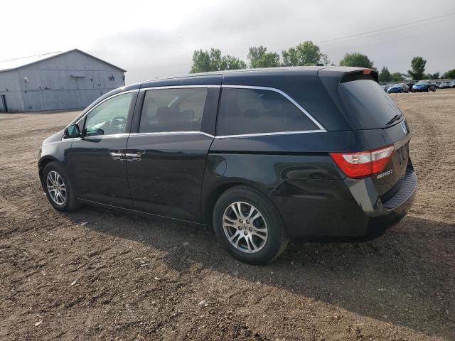 5FNRL5H61CB115684 - 2012 HONDA ODYSSEY EXL Սև լուսանկար 2