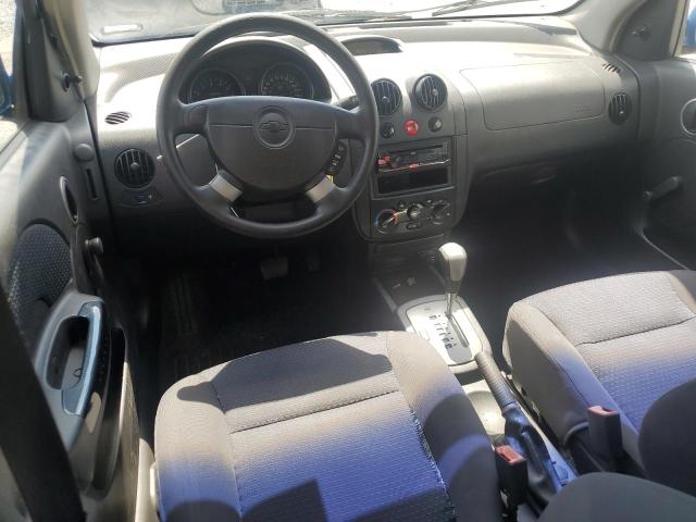 KL1TD66667B695025 - 2007 CHEVROLET AVEO BASE Mavi foto 8