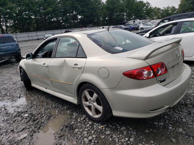 1YVHP80DX45N58702 - 2004 MAZDA 6 S CREAM photo 2