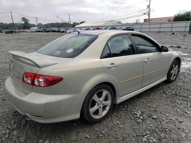 1YVHP80DX45N58702 - 2004 MAZDA 6 S CREAM photo 3