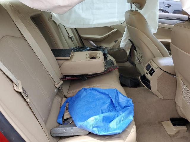 1G6DE5E55D0166298 - 2013 CADILLAC CTS LUXURY COLLECTION წითელი ფოტო 10