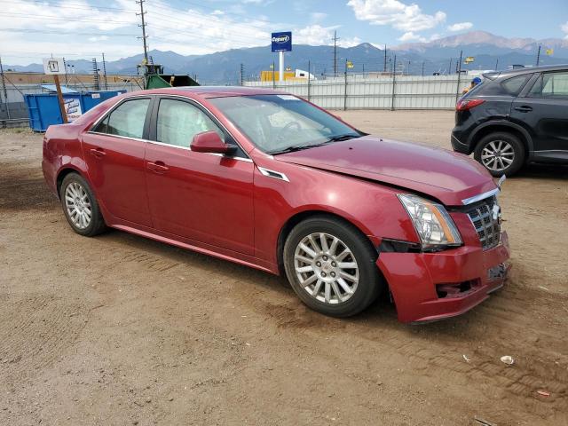 1G6DE5E55D0166298 - 2013 CADILLAC CTS LUXURY COLLECTION წითელი ფოტო 4