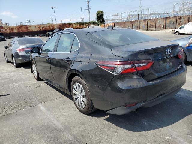 4T1C31AK7MU553331 - 2021 TOYOTA CAMRY LE BLACK photo 2