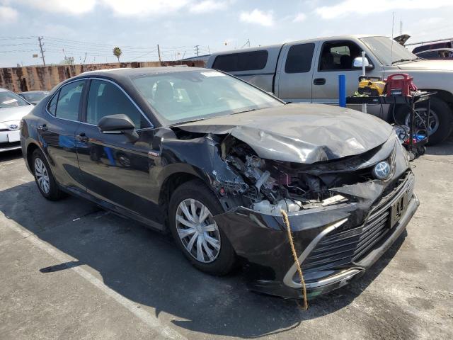 4T1C31AK7MU553331 - 2021 TOYOTA CAMRY LE BLACK photo 4