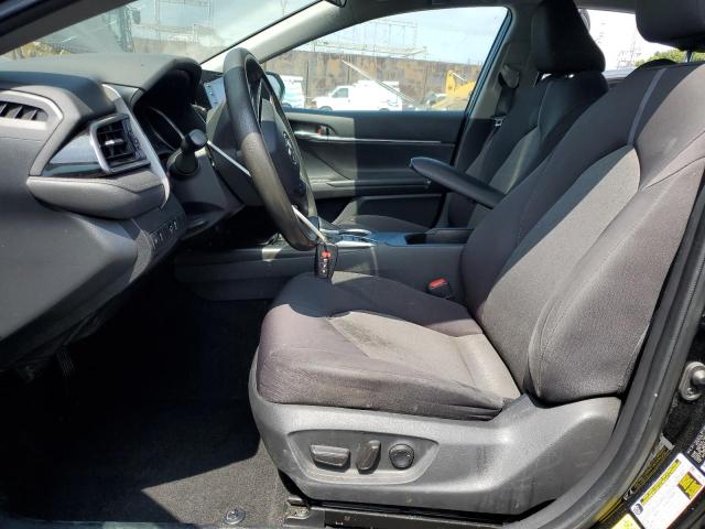 4T1C31AK7MU553331 - 2021 TOYOTA CAMRY LE BLACK photo 7