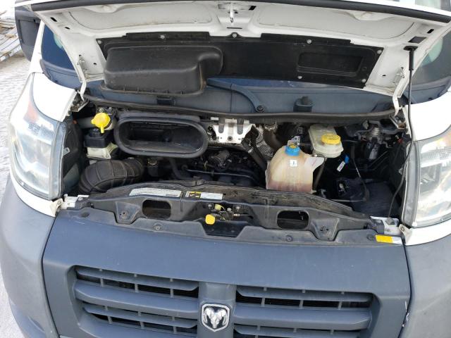 3C6TRVDG4JE136137 - 2018 RAM PROMASTER 2500 HIGH თეთრი ფოტო 12