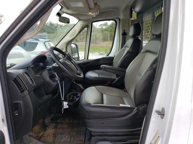 3C6TRVDG4JE136137 - 2018 RAM PROMASTER 2500 HIGH თეთრი ფოტო 7