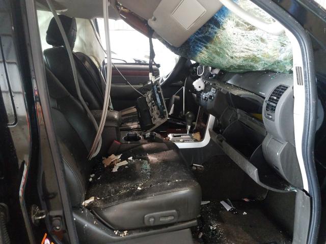 5N1AR18U88C657643 - 2008 NISSAN PATHFINDER S BLACK photo 5