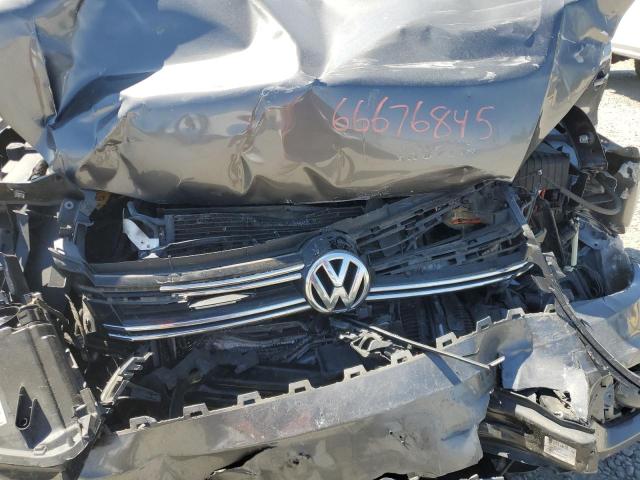 WVGBV7AX2CW077013 - 2012 VOLKSWAGEN TIGUAN S GRAY photo 12