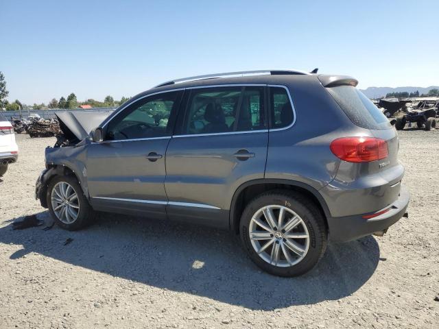 WVGBV7AX2CW077013 - 2012 VOLKSWAGEN TIGUAN S GRAY photo 2