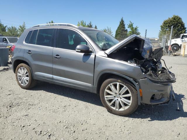 WVGBV7AX2CW077013 - 2012 VOLKSWAGEN TIGUAN S GRAY photo 4