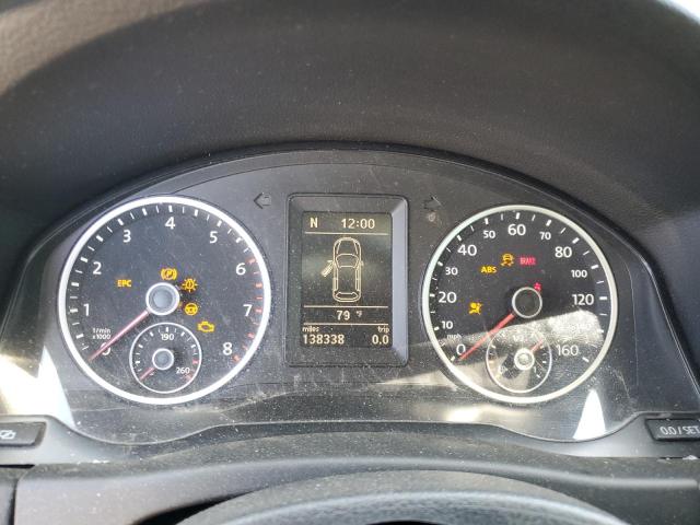 WVGBV7AX2CW077013 - 2012 VOLKSWAGEN TIGUAN S GRAY photo 9