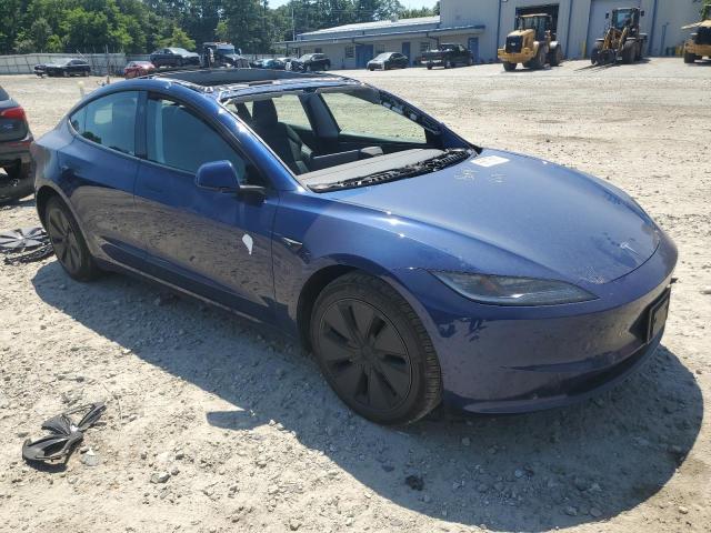 5YJ3E1EA0SF922486 - 2025 TESLA MODEL 3 Azul foto 4