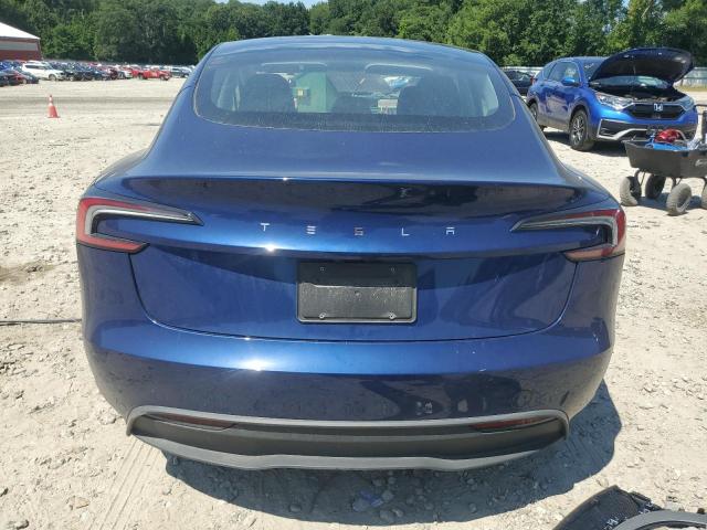 5YJ3E1EA0SF922486 - 2025 TESLA MODEL 3 Azul foto 6