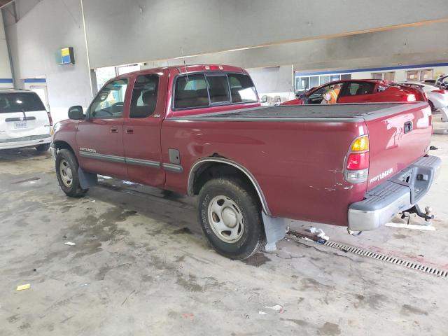 5TBBT44142S227601 - 2002 TOYOTA TUNDRA ACCESS CAB ბურგუნდია ფოტო 2