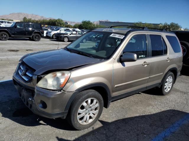 JHLRD78976C018495 - 2006 HONDA CR-V SE TAN photo 1