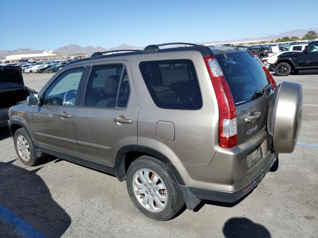 JHLRD78976C018495 - 2006 HONDA CR-V SE TAN photo 2