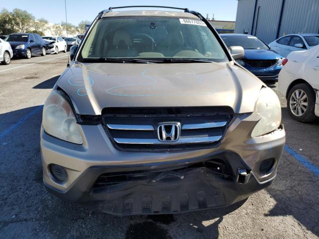 JHLRD78976C018495 - 2006 HONDA CR-V SE TAN photo 5