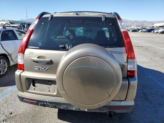 JHLRD78976C018495 - 2006 HONDA CR-V SE TAN photo 6