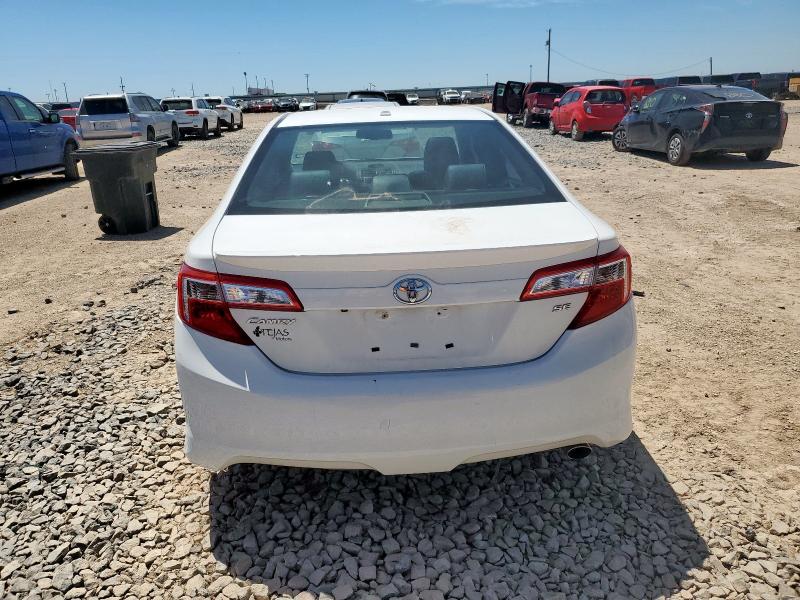 4T1BF1FK2CU569284 - 2012 TOYOTA CAMRY BASE თეთრი ფოტო 6