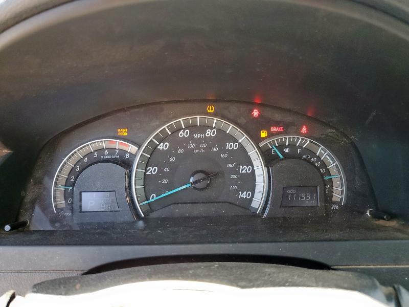 4T1BF1FK2CU569284 - 2012 TOYOTA CAMRY BASE თეთრი ფოტო 9