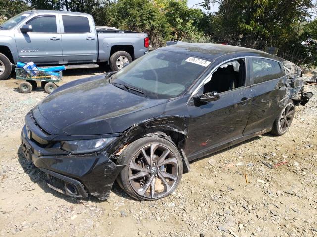 2HGFC2F81LH574750 - 2020 HONDA CIVIC SPORT 黑色 照片 1