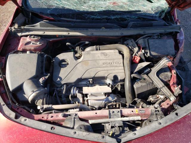 1G1ZG5ST7MF077225 - 2021 CHEVROLET MALIBU RS BURGUNDY photo 11