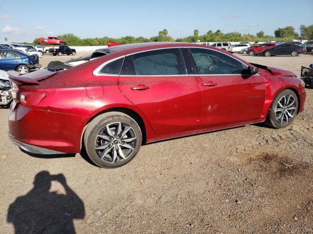 1G1ZG5ST7MF077225 - 2021 CHEVROLET MALIBU RS BURGUNDY photo 3