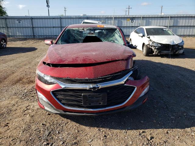 1G1ZG5ST7MF077225 - 2021 CHEVROLET MALIBU RS BURGUNDY photo 5