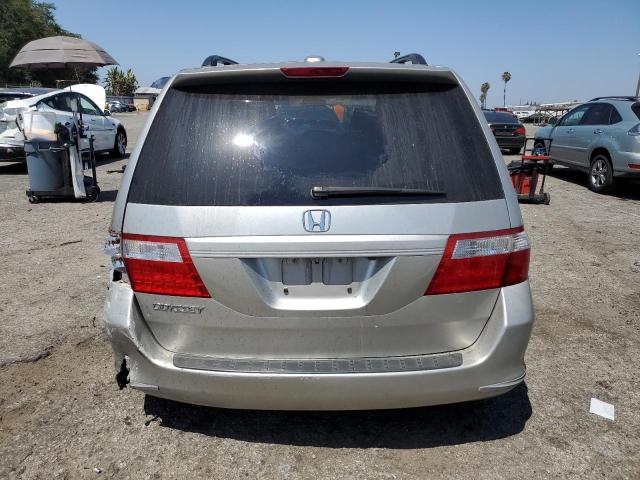 5FNRL38777B404765 - 2007 HONDA ODYSSEY EXL SILVER photo 6