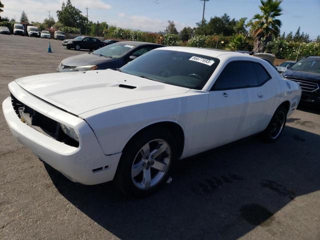 2B3CJ4DG4BH603249 - 2011 DODGE CHALLENGER WHITE photo 1