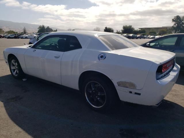 2B3CJ4DG4BH603249 - 2011 DODGE CHALLENGER WHITE photo 2