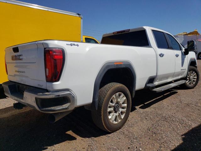 1GT49UEY0MF170021 - 2021 GMC SIERRA K3500 SLT WHITE photo 3