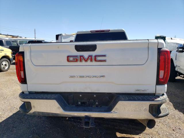 1GT49UEY0MF170021 - 2021 GMC SIERRA K3500 SLT WHITE photo 6