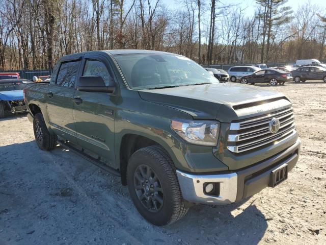 5TFDY5F17MX985496 - 2021 TOYOTA TUNDRA CREWMAX SR5 GREEN photo 1