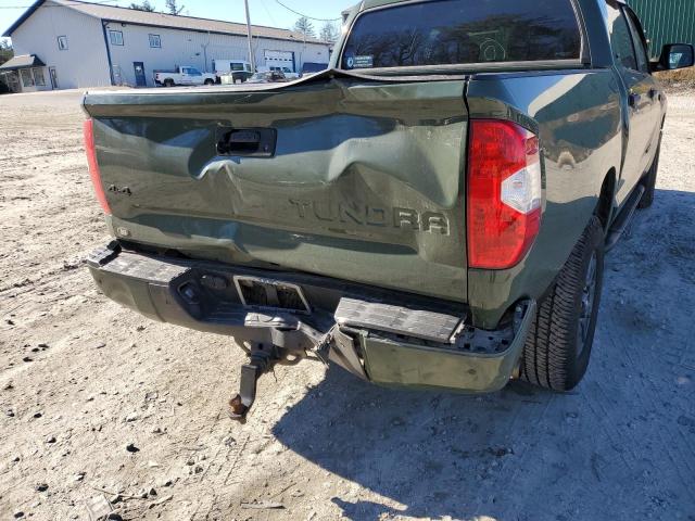 5TFDY5F17MX985496 - 2021 TOYOTA TUNDRA CREWMAX SR5 GREEN photo 9