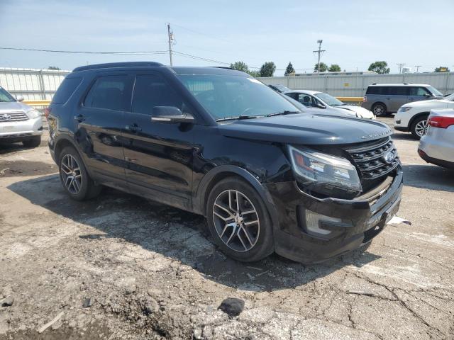 1FM5K8GT8GGC55748 - 2016 FORD EXPLORER SPORT BLACK photo 4