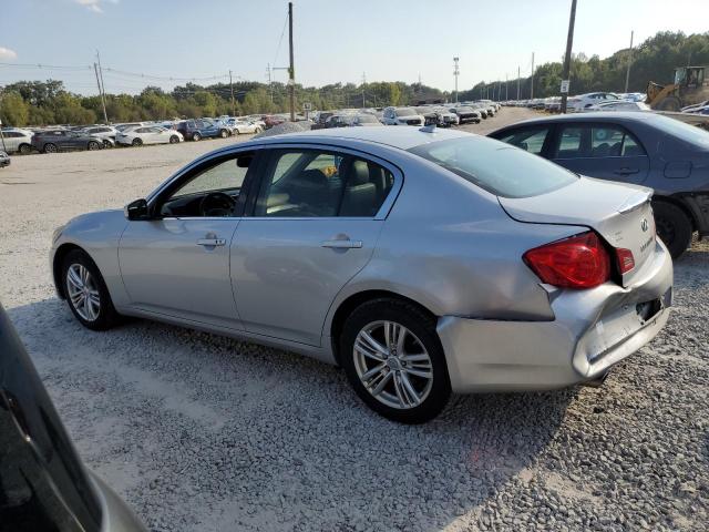 JN1CV6AR2DM356658 - 2013 INFINITI G37 SILVER photo 2