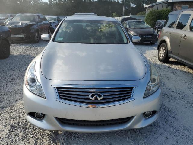 JN1CV6AR2DM356658 - 2013 INFINITI G37 SILVER photo 5