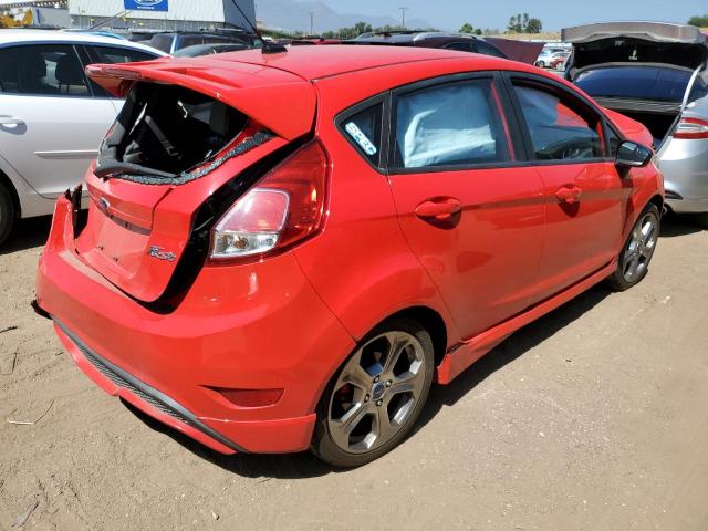 3FADP4GX8FM165300 - 2015 FORD FIESTA ST RED photo 3