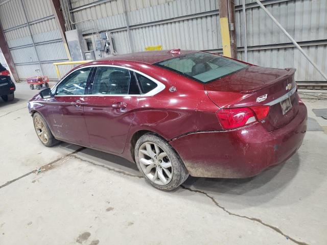 2G1105S37H9177101 - 2017 CHEVROLET IMPALA LT Tünd qırmızı foto 2