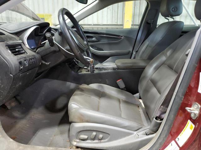 2G1105S37H9177101 - 2017 CHEVROLET IMPALA LT Tünd qırmızı foto 7