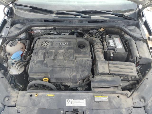 3VWLA7AJXFM280328 - 2015 VOLKSWAGEN JETTA TDI SILVER photo 11