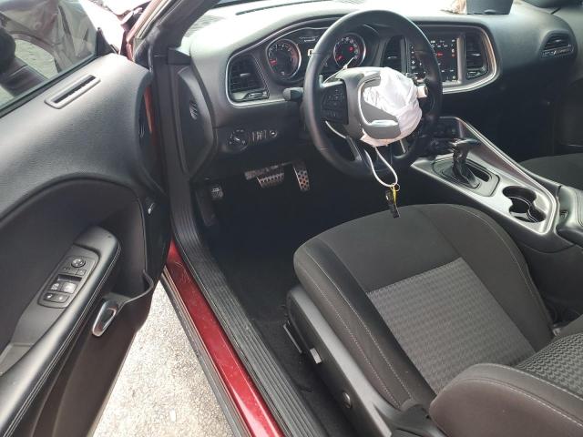 2C3CDZFJ6NH151700 - 2022 DODGE CHALLENGER R/T SCAT PACK MAROON photo 8