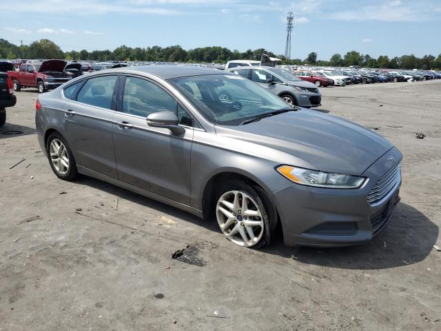 3FA6P0H79ER335553 - 2014 FORD FUSION SE GRAY photo 4