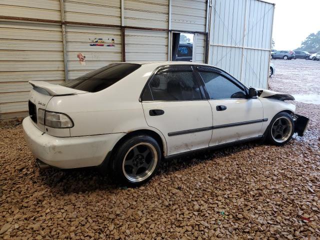 1HGEG8543NL074435 - 1992 HONDA CIVIC DX WHITE photo 3