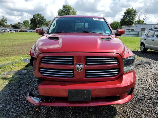 1C6RR7HTXFS627863 - 2015 RAM 1500 SPORT RED photo 5